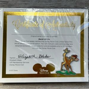 Disney Movie Club Exclusive Bambi VIP Pin